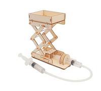 Bigougem 1 Set Kid Physical Toys Problem-solving Ability Educational Hydraulic Lifting Platform Teaching Demonstration Toys Sets