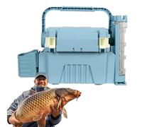 Bigs Tackle Boxes Fishing Bag - Fishing Tools Large Portable Storage Boxes, Multifunctional Lightweight Tacklebox, Box, Clear Stackable Container with Adjustable Dividers and Many More Things