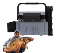 Bigs Tackle Boxes Fishing Bag - Fishing Tools Large Portable Storage Boxes, Multifunctional Lightweight Tacklebox, Box, Clear Stackable Container with Adjustable Dividers and Many More Things