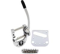 Bigsby "F" Logo B5 Vibrato Kit for Fender Telecaster Polished Aluminium