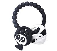 BIGSPINACH Mummy Teether and Cute Grim Reaper Ring Teether Halloween Activities Designed with a Bumpy Ring for Soothing and Ease of Grabbing