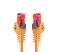 BIGtec Ethernet Cable 25m Internet Cable orange High Speed RJ45 LAN compatible Gaming PC Laptop Computer Playstation 5 PS5 PS4 Xbox Smart TV Box NAS Network Switch 25 metres