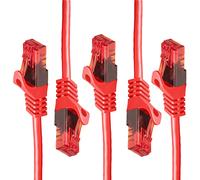 BIGtec Ethernet LAN DSL Network Cable Patch 3m Red