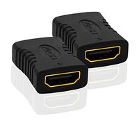 BIGtec HDMI adapter extension connector coupler 2pcs bus to bus 8K 4K Ultra HD UHD 3D Full HD 1080p HDR ARC 8K@60Hz/ 4K@120Hz High Speed with Ethernet
