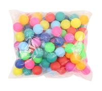 BigTree 150 Pack Table Tennis Balls Multicoloured Ping Pong Balls 40mm for Halloween Christmas Decorations Games Adults Not suitable for professional athletes, Practice, Competition