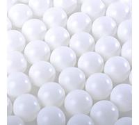 BigTree 30 Pack White Table Tennis Balls Ping Pong Balls 40mm Plastic Halloween Christmas Decorations for Cat Dog Craft Party School Family Games Beginner Adult Not Suitable for Professional Athletes