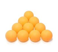 BigTree 50 PCS Orange Table Tennis Balls Ping Pong Balls Bulk 40mm Halloween Christmas Decorations Perfect for Training, Adults