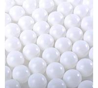 BigTree 50 PCS Table Tennis Balls White Ping Pong Balls Bulk 40mm Halloween Christmas Decorations for Adults Games Not suitable for professional athletes
