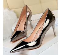 BIGTREE Shoes Woman Pumps Patent Leather High Heels Shoes Women Basic Pump Weddi