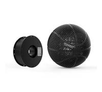 BIGTREETECH PLA HR Filament 1kg 1.75MM Tangle-Free Biodegradable Can Print Basketball for Anycubic BambuLab Elegoo Printing Gift for Kids (Black)