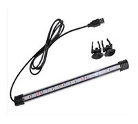 BigTron LED Aquarium Lighting, Waterproof RGB Fish Tank Light Multicolor Underwater Crystal Glass Lights (RGB 18cm)