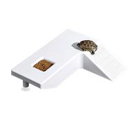 BigTron Reptiles Basking Platform with Climbing Ladder, Aquarium Tank Ornament with Suction Cup Reptiles Island Drying Platform for Small Pets