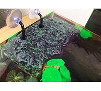 Turtle Platform, Rectangular Floating Turtle Pier PU Foam Aquarium Float Decoration Bask Terrace Climb Brazilian Tortoise- Big