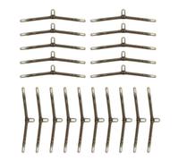 BIGULA 20Pcs Carp Fishing AntiTangle Sleeves Fishing Hook Line Aligner Carp Hook Link Helicopter Rigs Accessories Rubber Tools