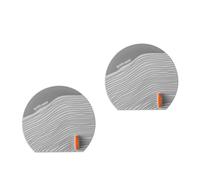 BIGULA 2PCS Suction Silicone Drain Stopper Universals Covers Plug For Bathtub And Kitchen Sink Prevents Odors And Leaks Nonslip Cover