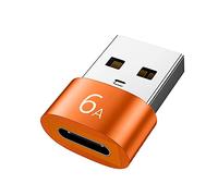 BIGULA 6A Type-C To USB3.0 OTG Adapter Charging Data Transfer USB C Female To USB Male Connector For Smart Phone Laptop Otg Connector Portable Aluminum Alloy Metal Rust Proof Anti