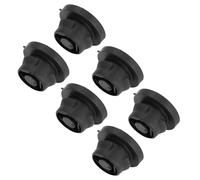 BIGULA Air Filter Holder Grommets Insert Mounting For 206 207 307 308 1007 Black Rubber Improved Sealing Engine Efficiency 2pcs Engine Efficiency Enhancer