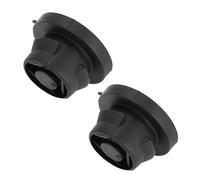 BIGULA Air Filter Holder Grommets Insert Mounting For 206 207 307 308 1007 Black Rubber Improved Sealing Engine Efficiency 2pcs Engine Efficiency Enhancer