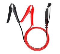 BIGULA Battery Clip To Sae Connector Extension Cable 16AWG Sae 2 Pin Quick Disconnect To Clamps Cable