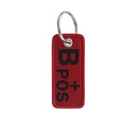 BIGULA Blood Type Embroidered Keychain Pendant Fashionable Accessory for Bags and Backpacks Handmade Student Key Decoration