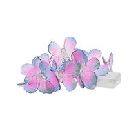 BIGULA Color Butterfly Lights String 10 LED Lights 1.5 Meter Battery Powered Butterfly Fairies Night Lamp For Garden Decoration Outdoor Fairies Night Lamp