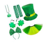 BIGULA Multipurpose Festival Day Costume Set Accessory For Adults With Comfortable Fabric And Multiple Size Option Paddy's Day Dressing Up