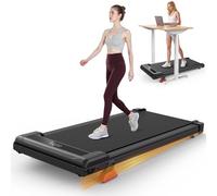 bigzzia Walking Pad with Incline, 3-in-1 Under Desk Treadmills Ultra Slim for Home Office, Compact Mini Walking Machine with Remote for Small Spaces, 130kg Capacity, No Assembly