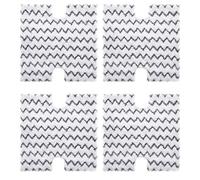 BIHARNT 4 Pack Replacement Mop Pads Compatible with Shark Steam Mop S6001UK S6003UK S6005UK