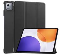 Bihizei Case for Xiaomi Pad 7S Pro, Thin Leather Case with Multi-Angle Viewing Folio Protective Case Document Slots and Auto Sleep/Wake Function, Black
