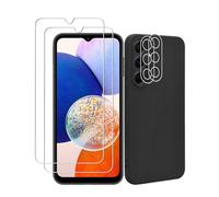 Bihizei Phone Screen Protector for Samsung Galaxy A15 5G, Pack of 2 Screen Protectors & 2 Camera Protectors, 9H Tempered Glass Screen Protector, Ultra HD Tempered Glass Film