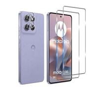 Bihizei Screen Protector for Motorola Moto G86 5G for Tempered Glass, Pack of 2 Screen Protectors & 2 Camera Protectors, 9H Screen Protector, Ultra HD Tempered Glass Film, Anti-Scratch, Anti-Bubble