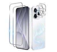 Bihizei Screen Protector for OPPO Reno 15 5G for Tempered Glass, Pack of 2 Screen Protectors & 2 Camera Protective Film, 9H Screen Protector, Ultra HD Tempered Glass, Anti-Scratch, Anti-Bubble