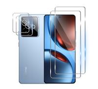 Bihizei Screen Protector for Realme GT 7 / Realme GT 7T for Tempered Glass, Pack of 2 Screen Protectors & 2 Camera Protective Film, 9H Tempered Glass Screen Protector, Ultra HD Tempered Glass Film