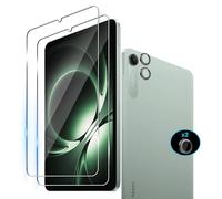 Bihizei Screen Protector for Xiaomi Pad Mini 8.8 Inch for Tempered Glass, Pack of 2 Screen Protectors + 2 Camera Protection, 9H Tempered Glass Screen Protector, Ultra HD Tempered Glass, Anti-Scratch