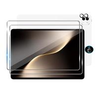 Bihizei Tempered Glass Film for Honor Magic Pad 3, 2 Pieces Camera Film and 1 Piece Screen Protector, 9H Hardness Screen Protection, Ultra Resistant, Bubble Free