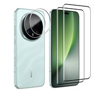 Bihizei Tempered Glass for Honor Magic 8 Pro, 2 Pieces 3D Screen Protector + 2 Pieces Camera Film, Easy Install, Anti-Scratch, 9H Hardness Screen Protector