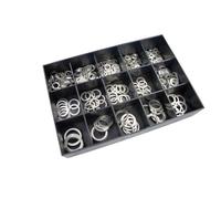 Bihr Aluminium Washers Set 400 pieces