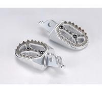 Bihr Evolution Footpegs Silver Suzuki, silver