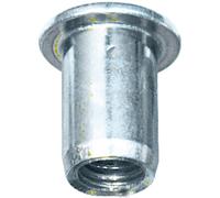 Bihr M8 Steel Crimping Nuts 20pcs