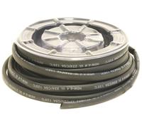 Bihr Reel of Heat-Shrinkable Tubing Black Ø6,4mm 12m, black