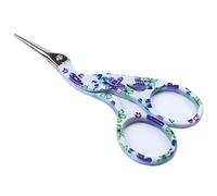 BIHRTC Stainless Steel Sharp Tip Classic Stork Scissors Crane Design Sewing Scissors DIY Tools for Embroidery, Craft, Needle Work, Art Work & Everyday Use (White-3.6")