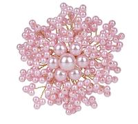 Biiange Pearl Brooch Pin, Flower Pearl Brooch, Hand Woven Corsage Suit Pins, Women's Wedding Corsage, for Party, And Banquet, Daily(1Pcs)