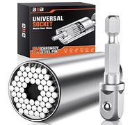 BIIB Gifts for Men, Fathers Day Presents, Gadgets Birthday Present for Him, Universal Socket Wrench, Father s Day Gifts from Daughter Son, Dad Present for Men Who Have Everything, Hand Tools