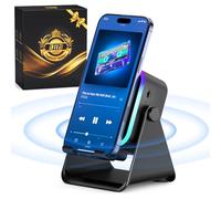 BIIB Gifts for Men, Induction Speaker for Mobile Phone, Dad Present from Daughter Son, Gifts for Him Dad Birthday Presents, 6 in 1 Gadgets for Men Gift Who Have Everything