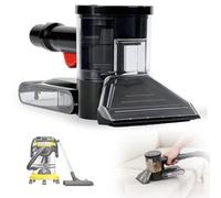 Biigdan Vacuum Cleaner Brush & Brush Attachment, Universal Vacuum Cleaner Nozzle with Spraying & Deep Cleaning Compatible with Kärcher 35 mm Wet Dry Vacuum Cleaners, for Upholstery, Mattresses, Carpet