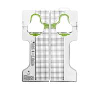 biike Cleat Adjuster - Cleat Position Adjuster, Cleat Adjustment Tool | Bicycles Cleat Adjustment Too with polypropyllene, biike Cleat Calibration Guide for Mountains Bikes, 110mmx290mm