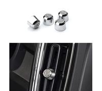 BIing BIing Ignition button Steering wheel mark Air conditioning knob Volume knob Decorative circle applique Fit for Volvo XC40 2018-2019 Accessories (Central control air outlet knob cover)