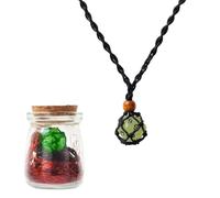 BiiSaa DND D20 Dice Necklace - Removable D20 Pendant with Suede Leather Chain & Solid Steel Cage - Geeky Role Playing Jewelry, Ideal Accessory & Gift for Dungeon Master, D&D Player and RPG Gamer