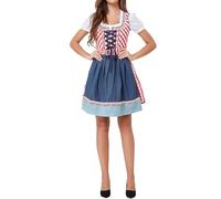 BIISDOST Dirndl Blouse Women's Carnival Beer Manor Clothing Beer Festival Clothing, Wednesday Costume, Ghostface Costume, Bu2, M