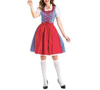 BIISDOST Dirndl Women's Stage Costume Beer Women Halloween Costume Women's Dress, Kpop Demon-Hunters Costume Children, Vintage Clothing, J, XXL